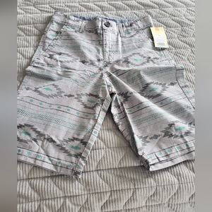 BOY'S CHEROKEE AZTEC PRINT SHORTS SIZE 12 NEW